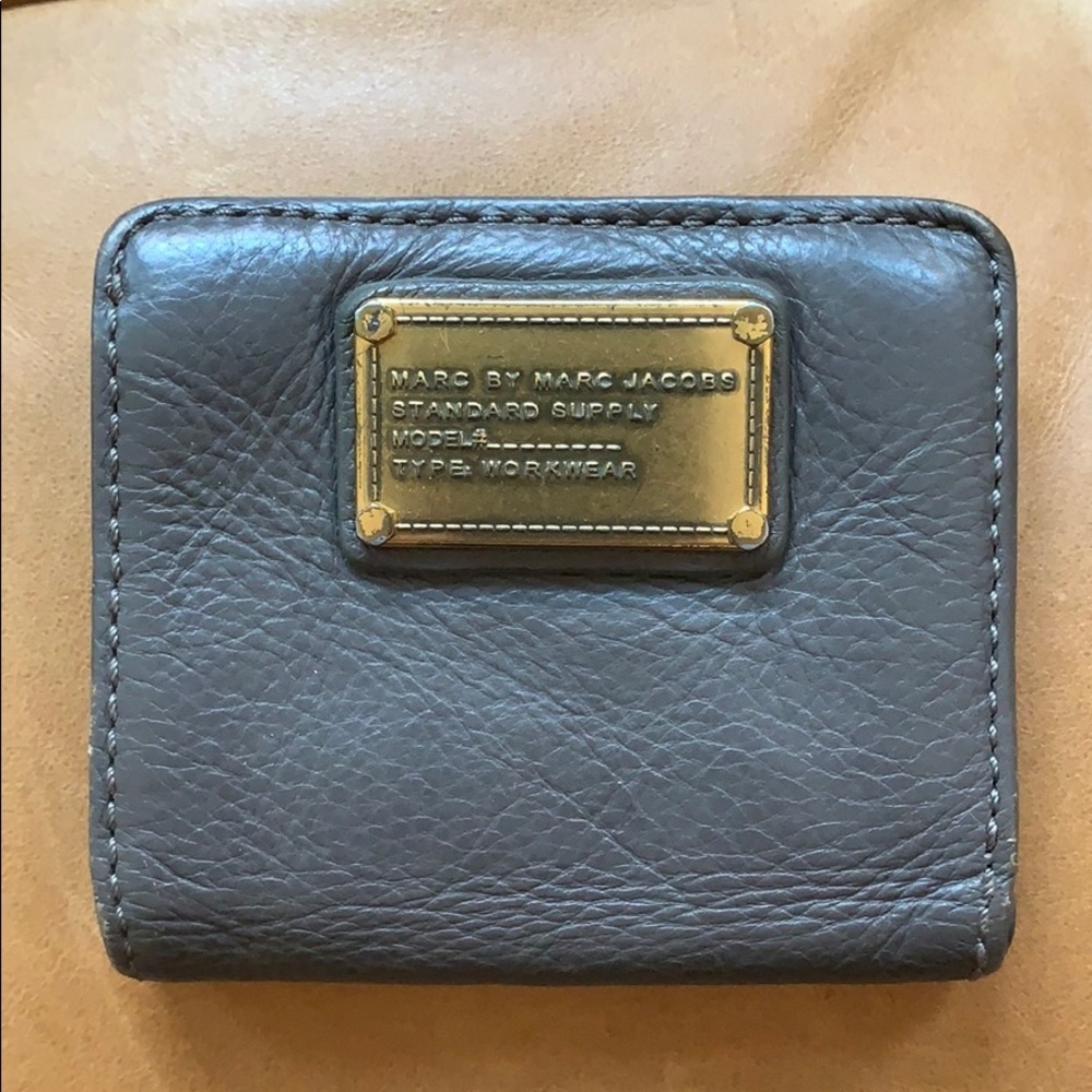 MARC by MARC JACOBS Grey Leather Wallet